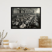 バンケットシカゴ写真1908 ポスター (キッチン)