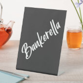 バンケレラ 台座サイン (インサイチュ)