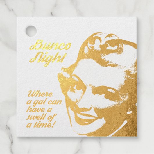 バンコおもしろいプレイヤーレトロヴィンテージ フェイバータグ (正面)