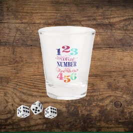 バンコおもしろいー何番だ？ ショットグラス