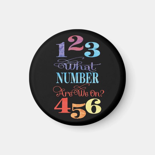 バンコおもしろい何番だ? マグネット (正面)