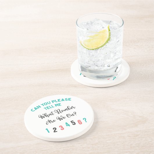 バンコおもしろい引用文タイポグラフィ何番 コースター (側面)