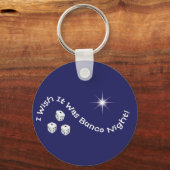 バンコの夜だったらよかったのに キーホルダー (正面)