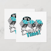 バンコの時間だ！ 招待状 (正面/裏面)