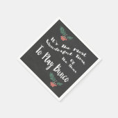 バンコウィンターホリデークリスマスパーティー スタンダードカクテルナプキン (角)