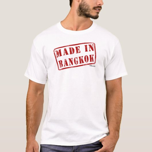 バンコクで作られる Tシャツ (正面)