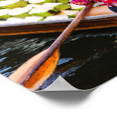 バンコクに浮かぶ市場 ポスター (角)