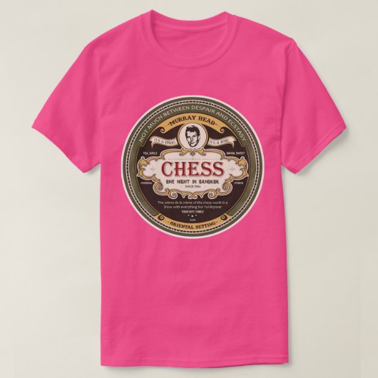 バンコクのオマージュで1泊 Tシャツ (デザイン正面)