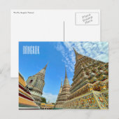 バンコクのストゥーカスワット・ポー ポストカード (正面/裏面)
