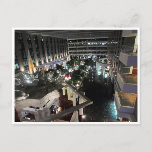 バンコクのロビー ポストカード (正面)