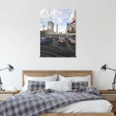 バンコクの写真キャンバスでの交通生活 キャンバスプリント (インサイチュ (寝室))
