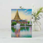 バンコクはタイの首都で、次の都市の一つである サンキューカード (スタンド正面)