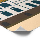 バンコクへの旅行 ポスター (角)