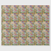 バンコクシリアル棚：フードランド社説 ラッピングペーパー (フラット)