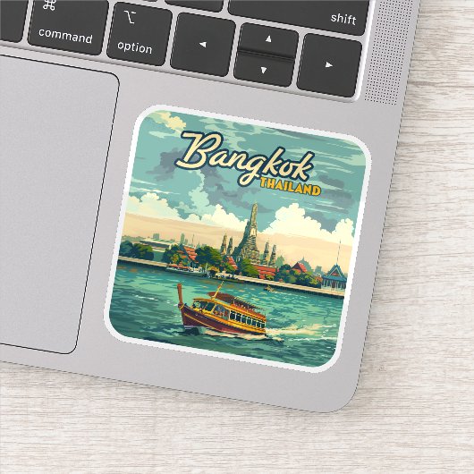 バンコクタイアアジアヴィンテージトラベルテンプル シール (詳細)