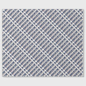 バンコクタイタイポグラフィエレガント文字のみ ラッピングペーパー (フラット)