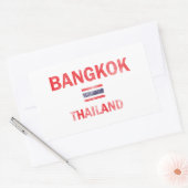 バンコクタイデザイン 長方形シール (封筒)