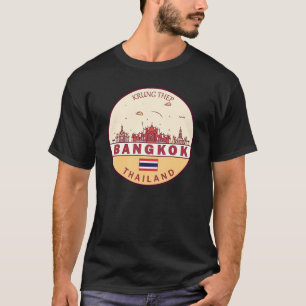 バンコクタイランドシティスカイラインエンブレム Tシャツ