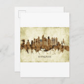 バンコクタイランドシティスケープ インビテーションポストカード (正面/裏面)
