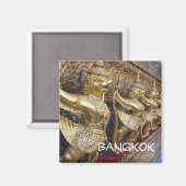 バンコクタイランドトラベルお土産マグネット マグネット (正面/裏面)