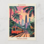 バンコクタイランドヴィンテエレガントージトラベル ポストカード (正面)