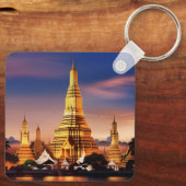 バンコクタイランドヴィンテージトラベルキーチェーン キーホルダー (裏面)