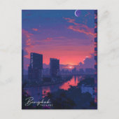 バンコクタイランドヴィンテージトラベル ポストカード (正面)