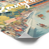 バンコクタイランド有名トラベルプレイス ポスター (角)