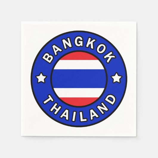 バンコクタイ スタンダードカクテルナプキン (正面)