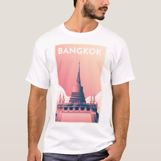 バンコクテンプル Tシャツ (正面)