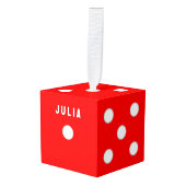 バンコクリスマスコレクティブ キューブオーナメント (正面アングル)