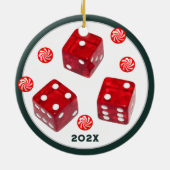 バンコクリスマスセラミックオーナメント セラミックオーナメント (裏面)