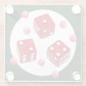 バンコクリスマスデコール ガラスコースター (裏面)