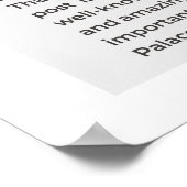 バンコクレトロスタイルタイランドウォールアート ポスター (角)