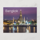 バンコクワットアルンサンセットBKKタイランドサミナリー シーズンポストカード (正面)