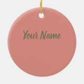 バンコクワットアルンサンセットBKKタイランドサミナリー セラミックオーナメント (裏面)