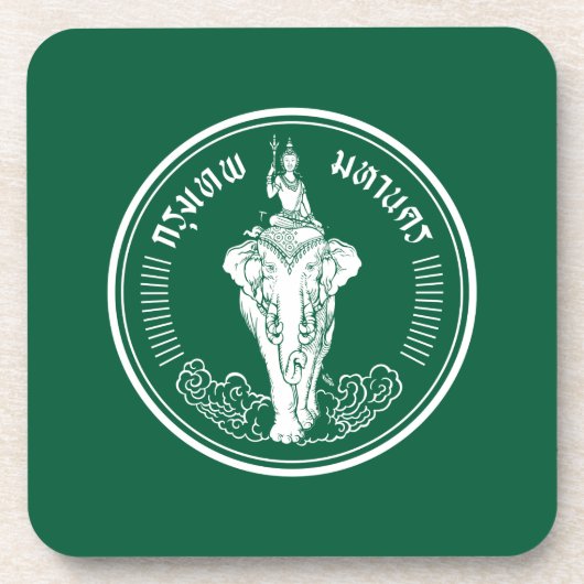 バンコク国旗、タイコースター コースター (正面)