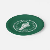 バンコク国旗、タイ紙プレート ペーパープレート (アングル)