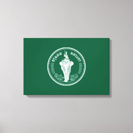 バンコク国旗（タイ・キャピタル・シティ） キャンバスプリント