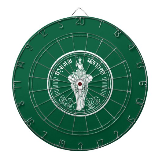 バンコク国旗（タイ・キャピタル・シティ） ダーツボード (正面)