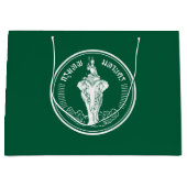 バンコク国旗、タイ・ラージ抱き枕 ラージペーパーバッグ (正面)