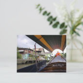 バンコク運河 ポストカード (スタンド正面)