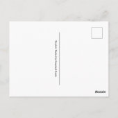 バンコク、タイの寺院 ポストカード (裏面)