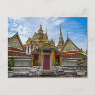 バンコク、タイの寺院 ポストカード