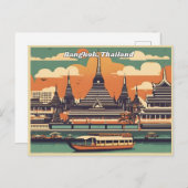 バンコク,タイランドポストカード ポストカード (正面/裏面)
