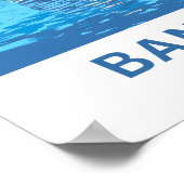 バンコク タイランド 旅行 ポスター (角)