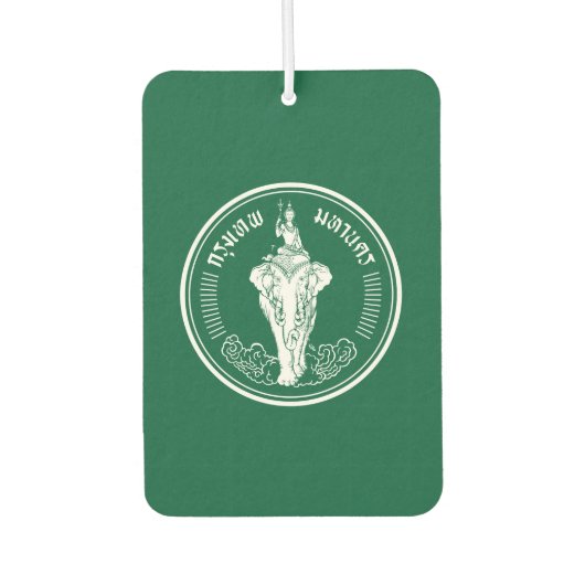 バンコク，タイ国旗 カーエアーフレッシュナー (正面)