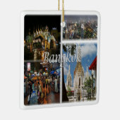 バンコク、タイ、アジアのTH008モザイク セラミックオーナメント (右)