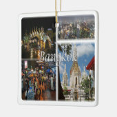 バンコク、タイ、アジアのTH008モザイク セラミックオーナメント (左)