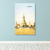 バンコク，タイ キャンバスプリント (インサイチュ (ウッドフロア))